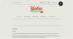 Desktop Screenshot of krohneplantfarms.com